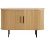 Hygge Interiors Nola 120 cm Dressoir Eiken Hygge Interiors Nola 120 cm Dressoir Eiken