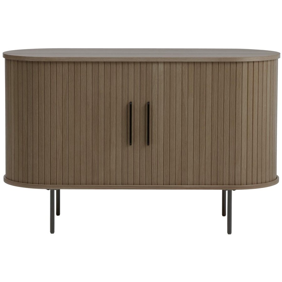 Nola 120 cm Dressoir Gerookt Eiken Nola 120 cm Dressoir Gerookt Eiken