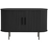 Nola 120 cm Dressoir Zwart