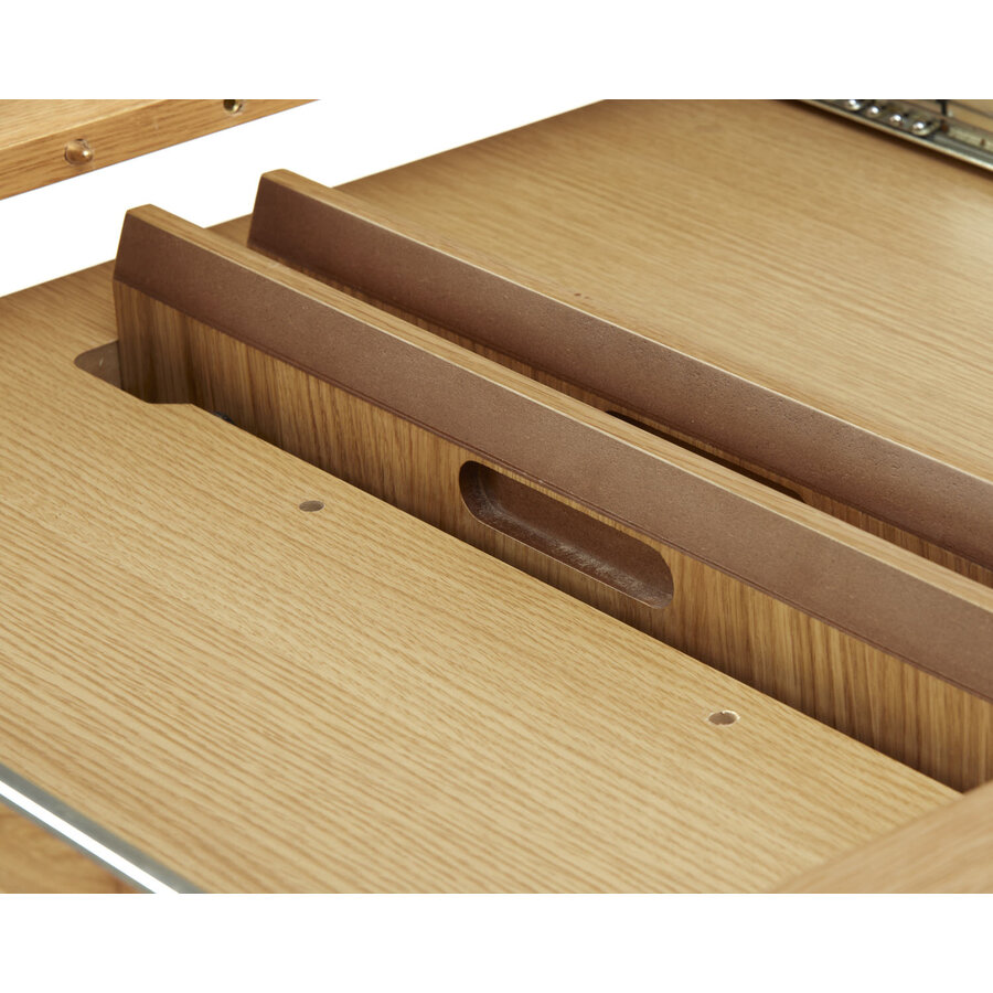 Nola Rond/Uitschuifbaar Eettafel Eiken