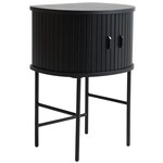 Hygge Interiors Nola Nachtkastje Zwart Eiken