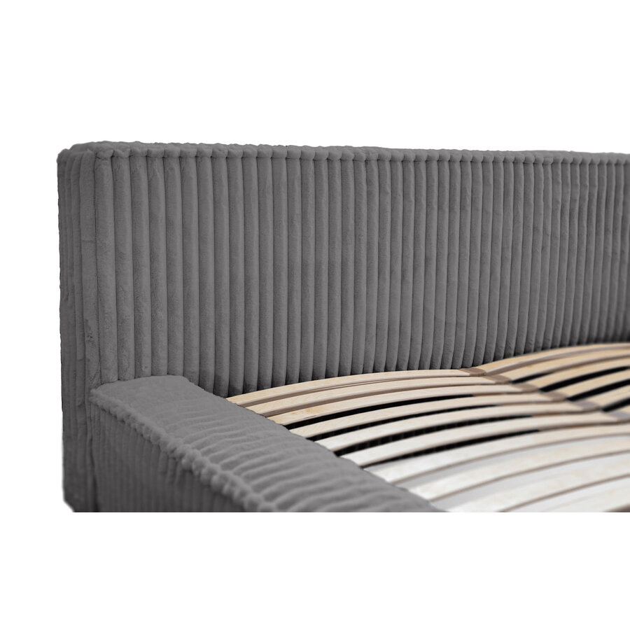 Melody 180 x 200 cm Gestoffeerd Bed Grijs Melody 180 x 200 cm Gestoffeerd Bed Grijs