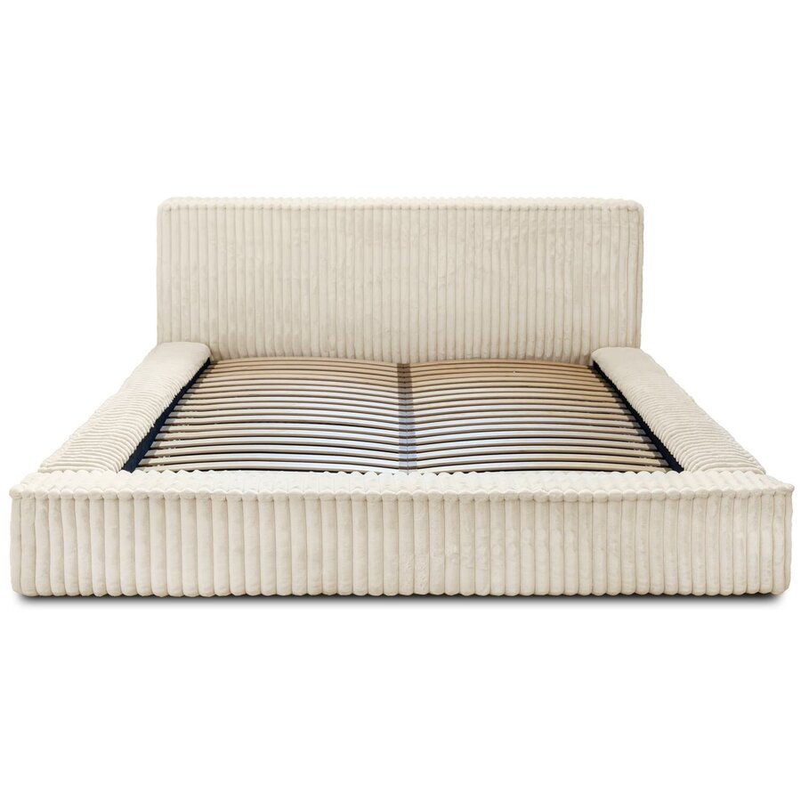 Melody 140 x 200 cm Gestoffeerd Bed Creme Melody 140 x 200 cm Gestoffeerd Bed Creme