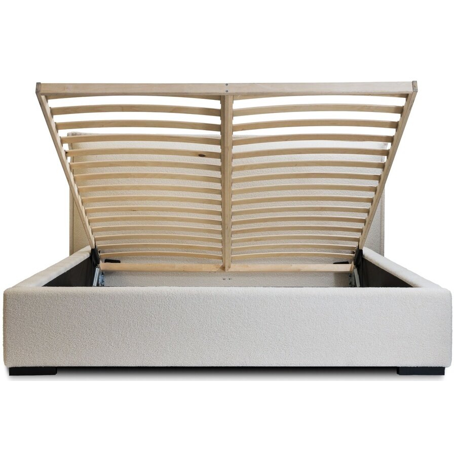 Nevada 160 x 200 cm Bed Beige Bouclé Nevada 160 x 200 cm Bed Beige Bouclé