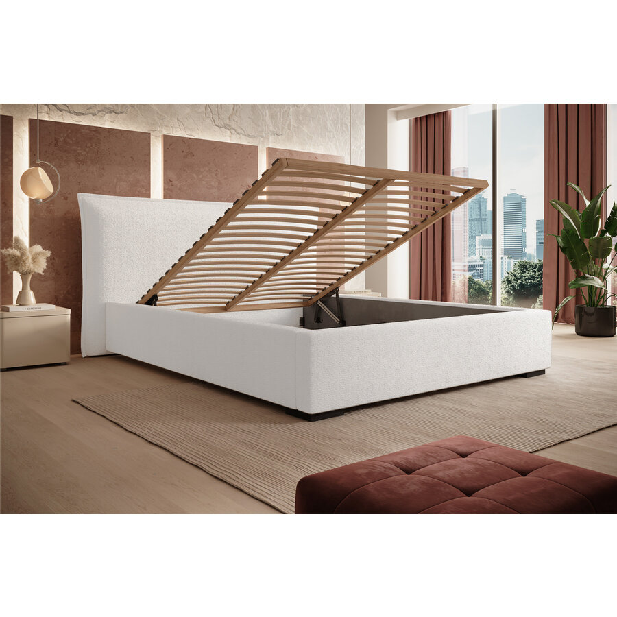 Nevada 140 x 200 cm Bed Naturel Bouclé Nevada 140 x 200 cm Bed Naturel Bouclé