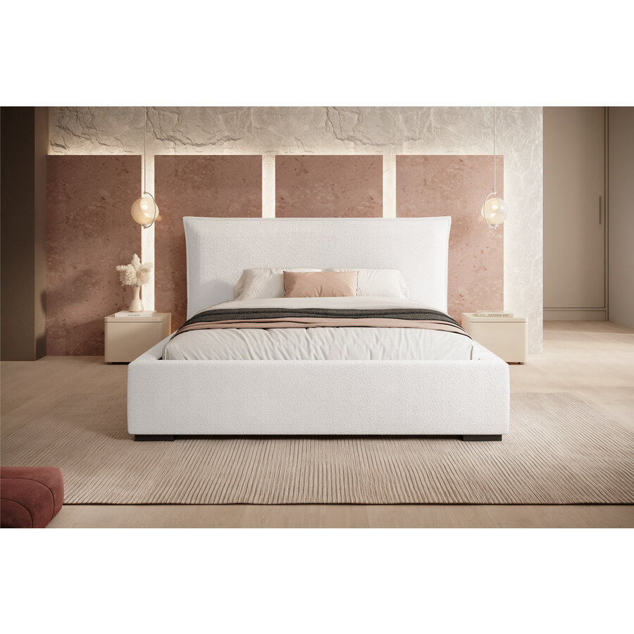 Nevada 140 x 200 cm Bed Naturel Bouclé Nevada 140 x 200 cm Bed Naturel Bouclé