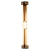 Lysa Wandlamp Geborsteld Goud