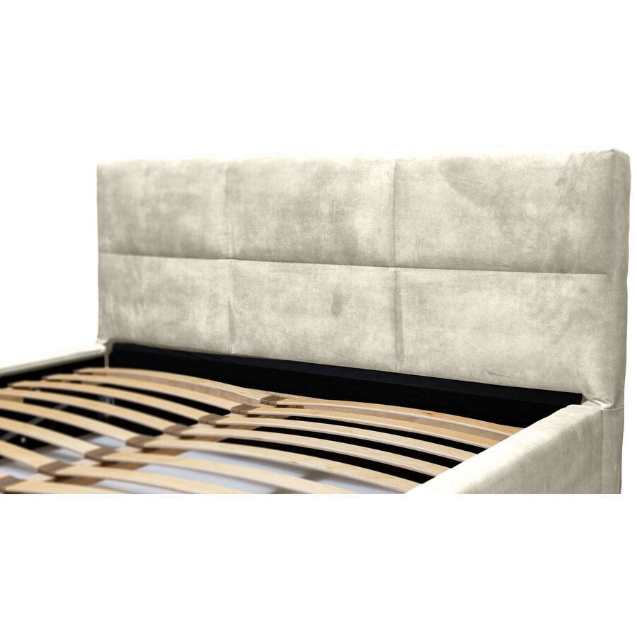 Porto 180 x 200 cm Gestoffeerd Bed Zand Porto 180 x 200 cm Gestoffeerd Bed Zand