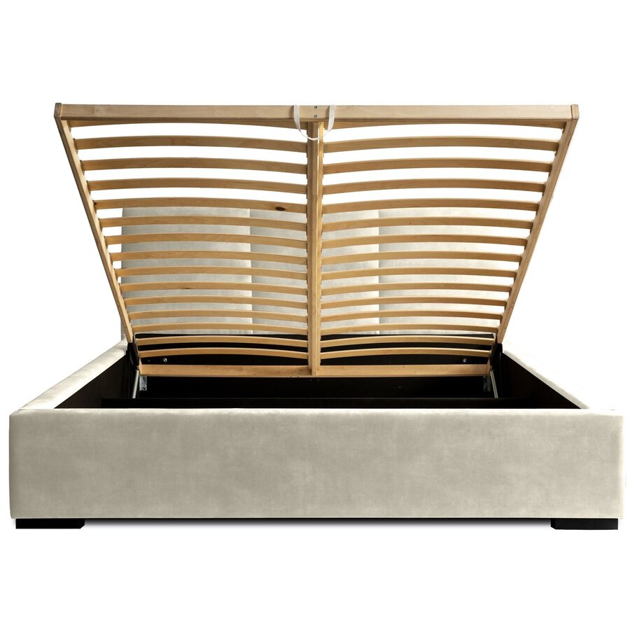 Porto 180 x 200 cm Gestoffeerd Bed Zand Porto 180 x 200 cm Gestoffeerd Bed Zand