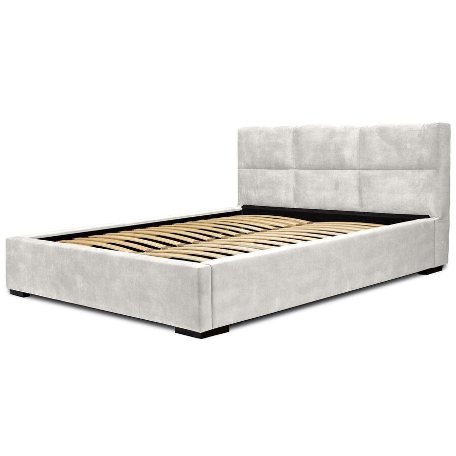Porto 140 x 200 cm Gestoffeerd Bed Pearl Porto 140 x 200 cm Gestoffeerd Bed Pearl