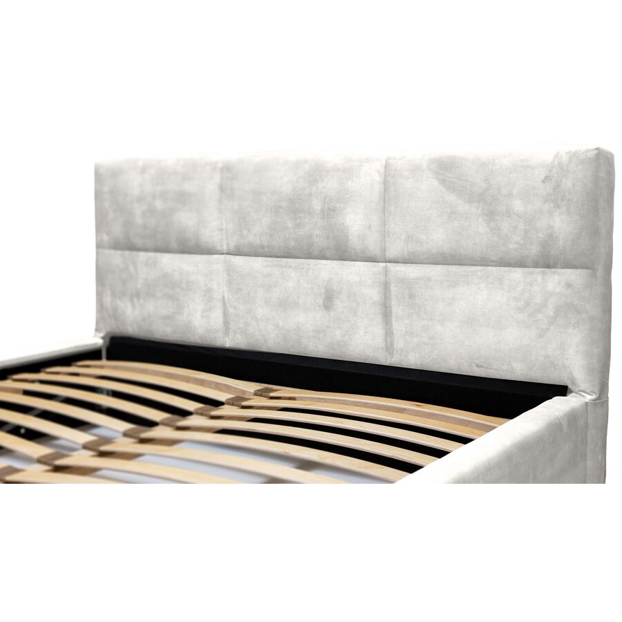 Porto 140 x 200 cm Gestoffeerd Bed Pearl Porto 140 x 200 cm Gestoffeerd Bed Pearl