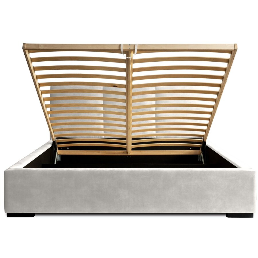 Porto 140 x 200 cm Gestoffeerd Bed Pearl Porto 140 x 200 cm Gestoffeerd Bed Pearl