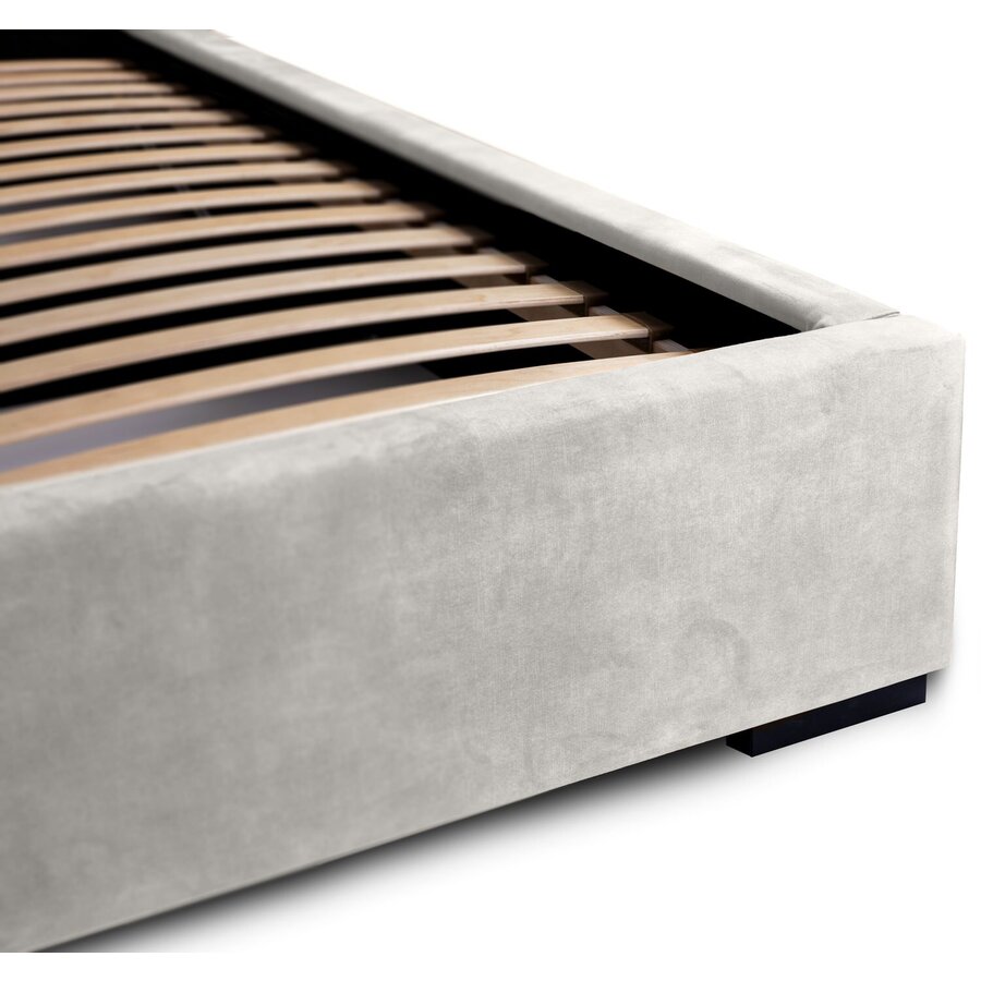 Porto 140 x 200 cm Gestoffeerd Bed Pearl Porto 140 x 200 cm Gestoffeerd Bed Pearl