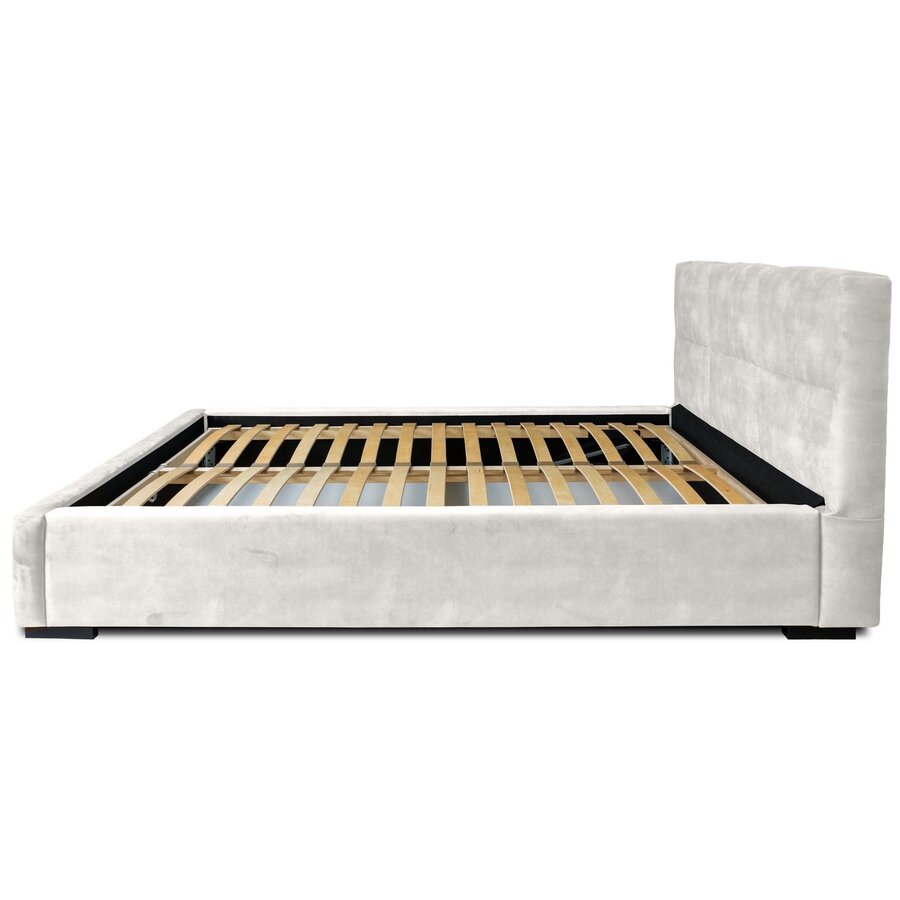 Porto 140 x 200 cm Gestoffeerd Bed Pearl Porto 140 x 200 cm Gestoffeerd Bed Pearl