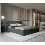 Trae Mobler Porto 180 x 200 cm Gestoffeerd Bed Bosgroen Trae Mobler Porto 180 x 200 cm Gestoffeerd Bed Bosgroen