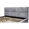 Porto 180 x 200 cm Gestoffeerd Bed Asgrijs