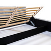 Porto 140 x 200 cm Gestoffeerd Bed Asgrijs