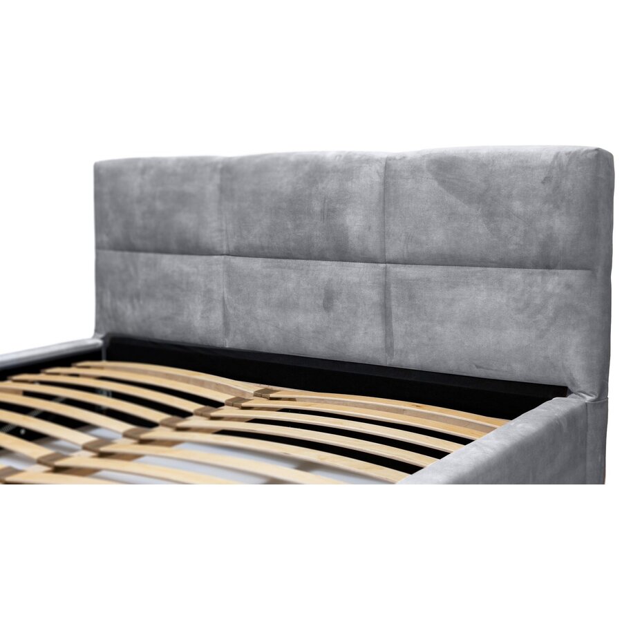 Porto 160 x 200 cm Gestoffeerd Bed Asgrijs Porto 160 x 200 cm Gestoffeerd Bed Asgrijs