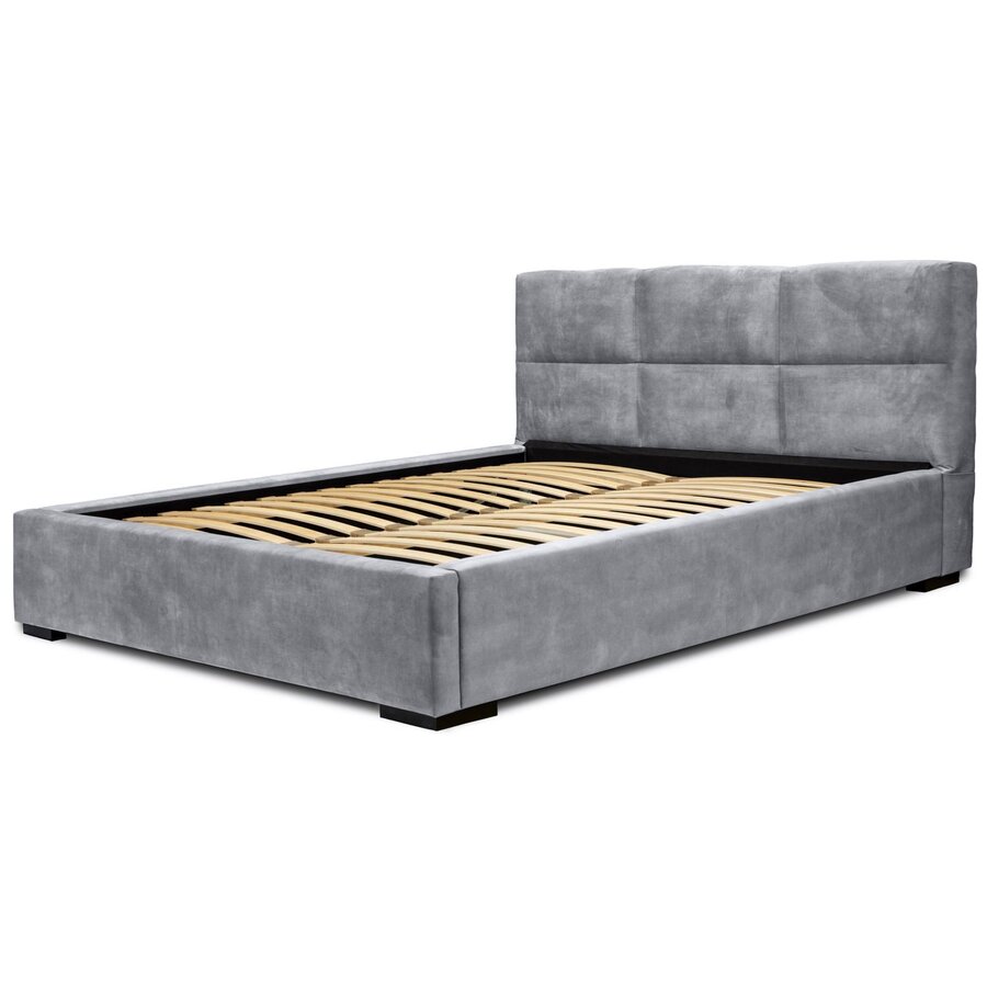 Porto 160 x 200 cm Gestoffeerd Bed Asgrijs Porto 160 x 200 cm Gestoffeerd Bed Asgrijs