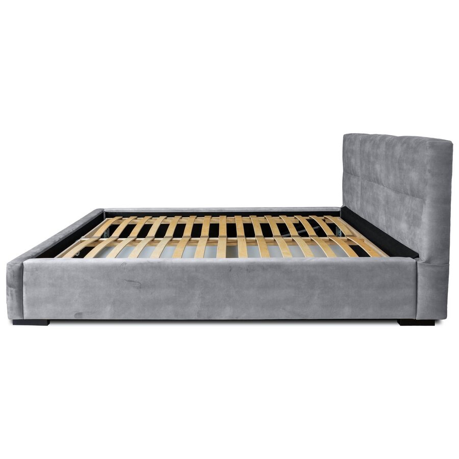Porto 160 x 200 cm Gestoffeerd Bed Asgrijs Porto 160 x 200 cm Gestoffeerd Bed Asgrijs