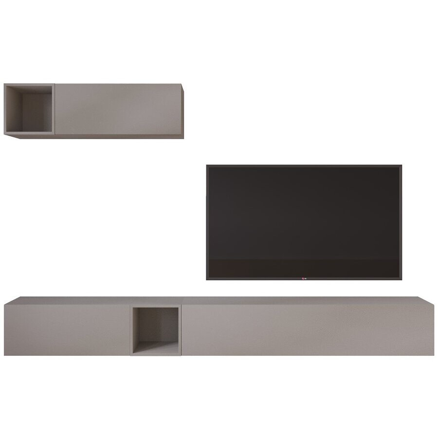 Palermo 235 cm Ardesia TV Wandmeubel