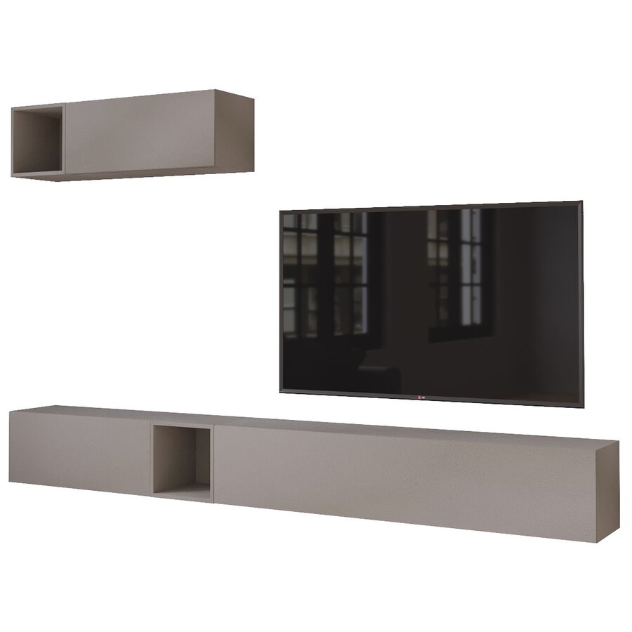 Palermo 235 cm Ardesia TV Wandmeubel