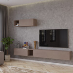 Nova Design Palermo 235 cm Brons TV Wandmeubel