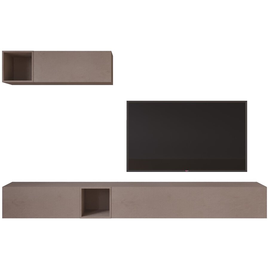 Palermo 235 cm Brons TV Wandmeubel