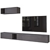 Palermo 235 cm Piombo TV Wandmeubel