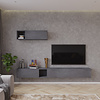 Palermo 235 cm Piombo TV Wandmeubel