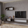 Palermo 235 cm Lava TV Wandmeubel