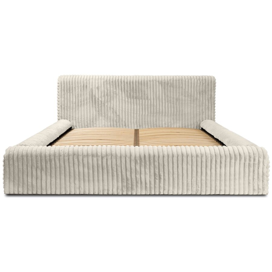 Hana 180 x 200 cm Gestoffeerd Bed Creme Hana 180 x 200 cm Gestoffeerd Bed Creme