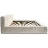 Hana 140 x 200 cm Gestoffeerd Bed Creme