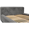 Hana 180 x 200 cm Gestoffeerd Bed Grijs