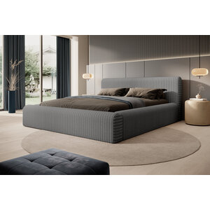Trae Mobler Hana 180 x 200 cm Gestoffeerd Bed Grijs