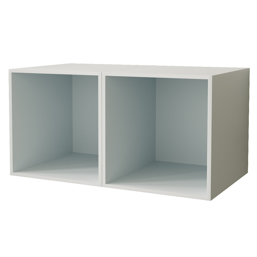 Palermo 235 cm Gesso TV Wandmeubel Palermo 235 cm Gesso TV Wandmeubel