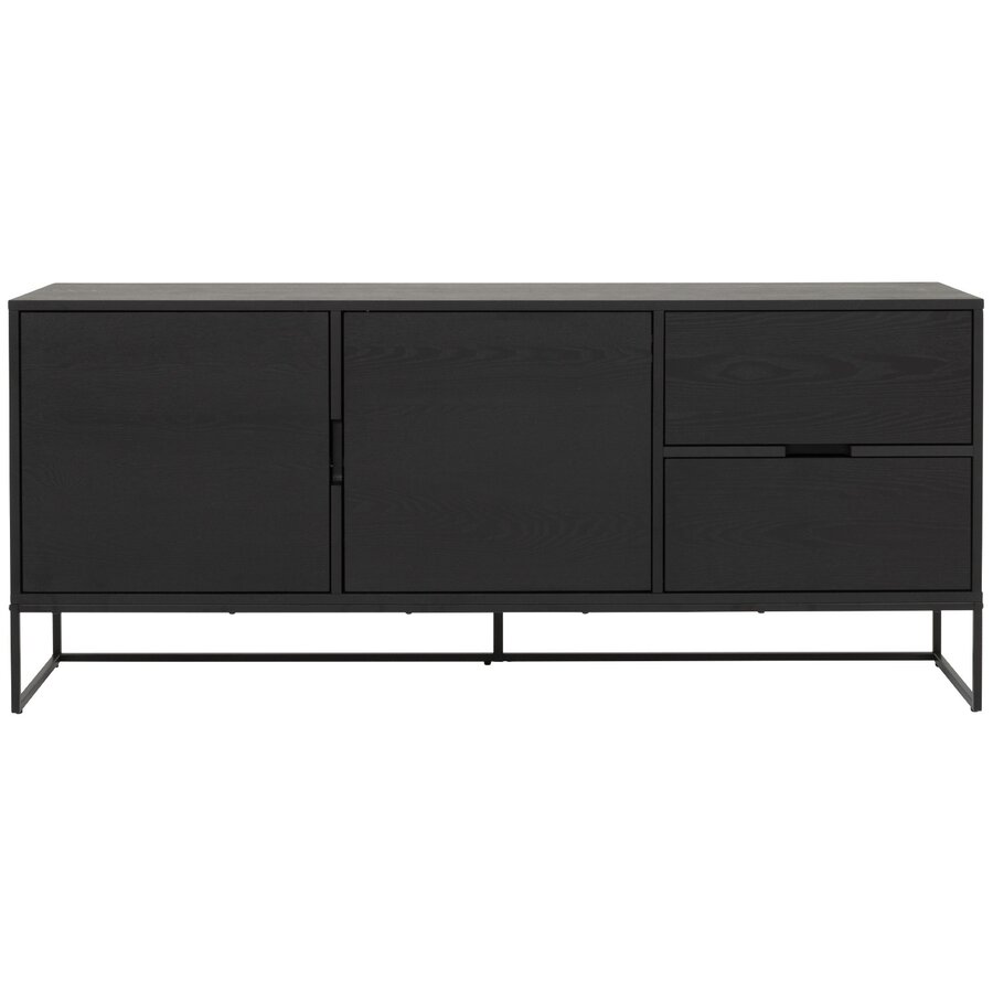 Lipp Ash Black Dressoir 2-Deuren en 2-Lades Lipp Ash Black Dressoir 2-Deuren en 2-Lades