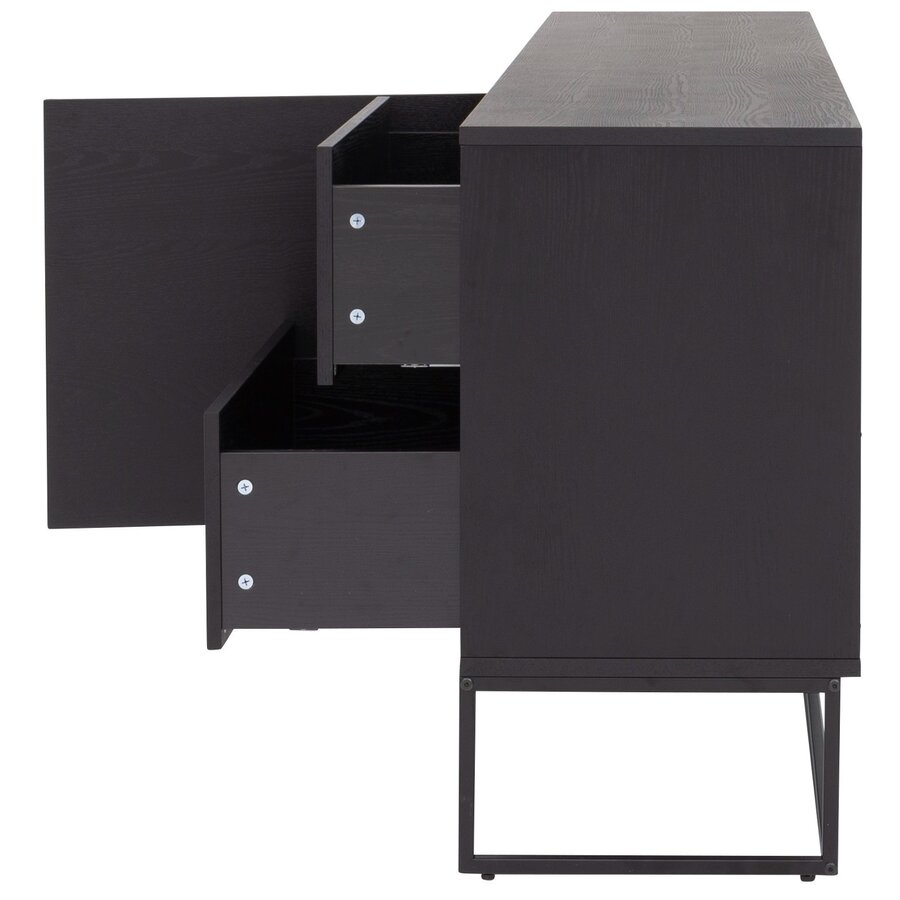 Lipp Ash Black Dressoir 2-Deuren en 2-Lades Lipp Ash Black Dressoir 2-Deuren en 2-Lades