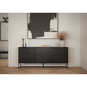Davidi Design Lipp Ash Black Dressoir 2-Deuren en 2-Lades