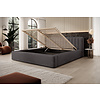 Amira 160 x 200 cm Gestoffeerd Bed Antraciet Amira 160 x 200 cm Gestoffeerd Bed Antraciet