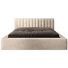Amira 140 x 200 cm Gestoffeerd Bed Zand