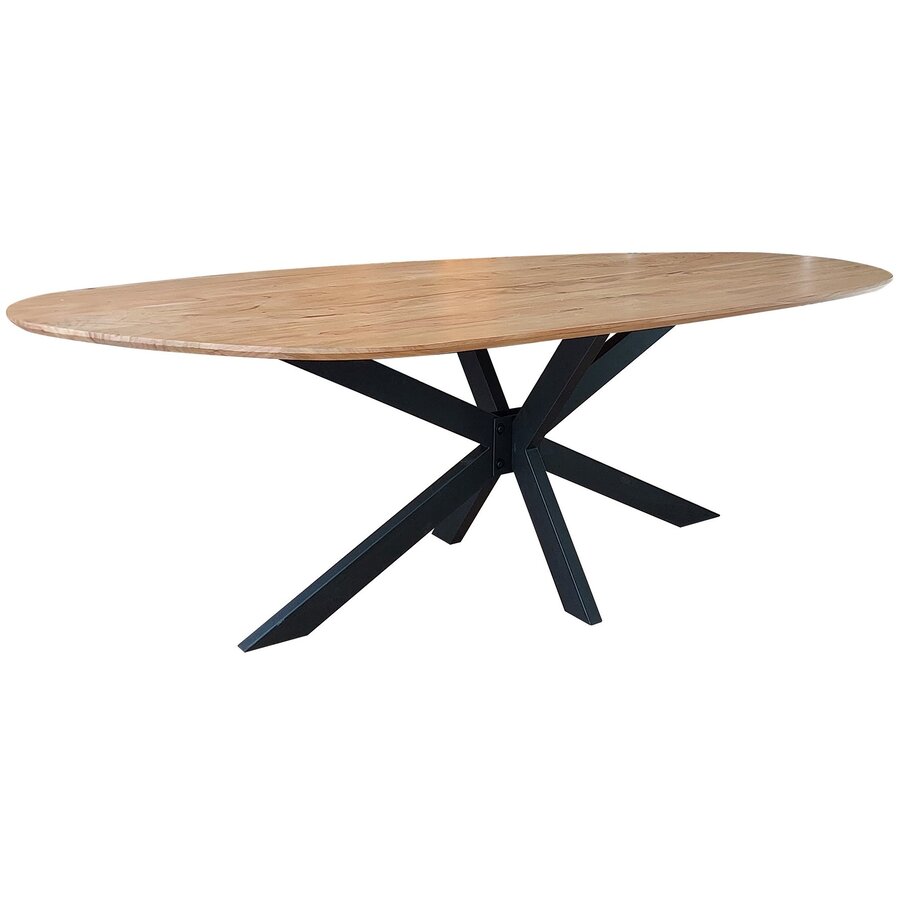 Liven Acacia Eettafel Organisch 215 cm Liven Acacia Eettafel Organisch 215 cm