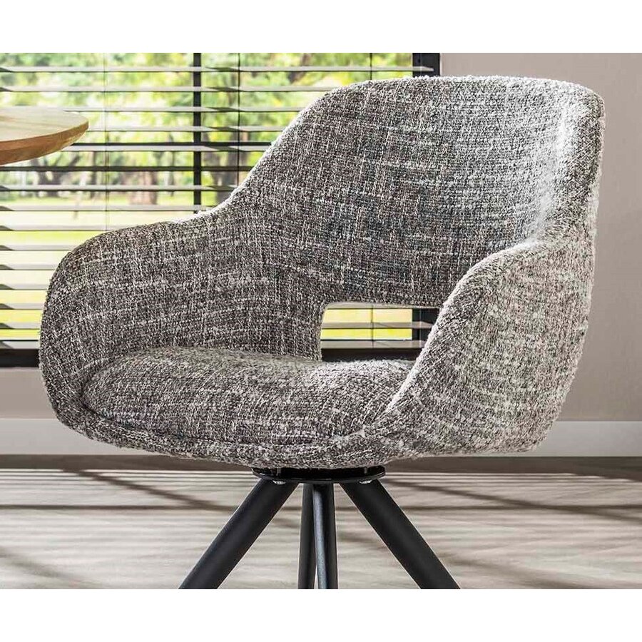 Gala Staalgrijs Draaistoel Gala Staalgrijs Draaistoel