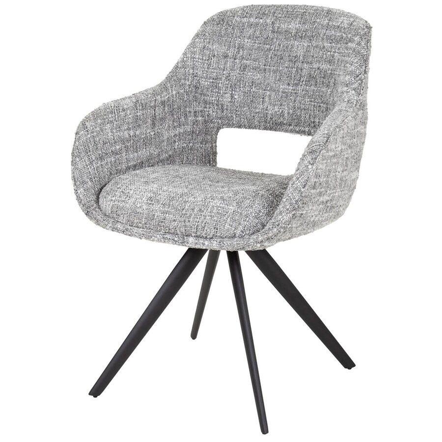 Gala Staalgrijs Draaistoel Gala Staalgrijs Draaistoel