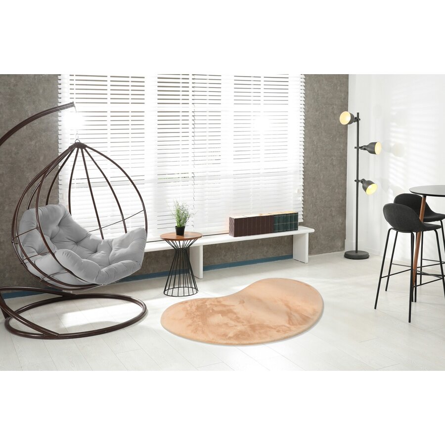 Heaven Organische Vorm Vloerkleed Perzik Heaven Organische Vorm Vloerkleed Perzik