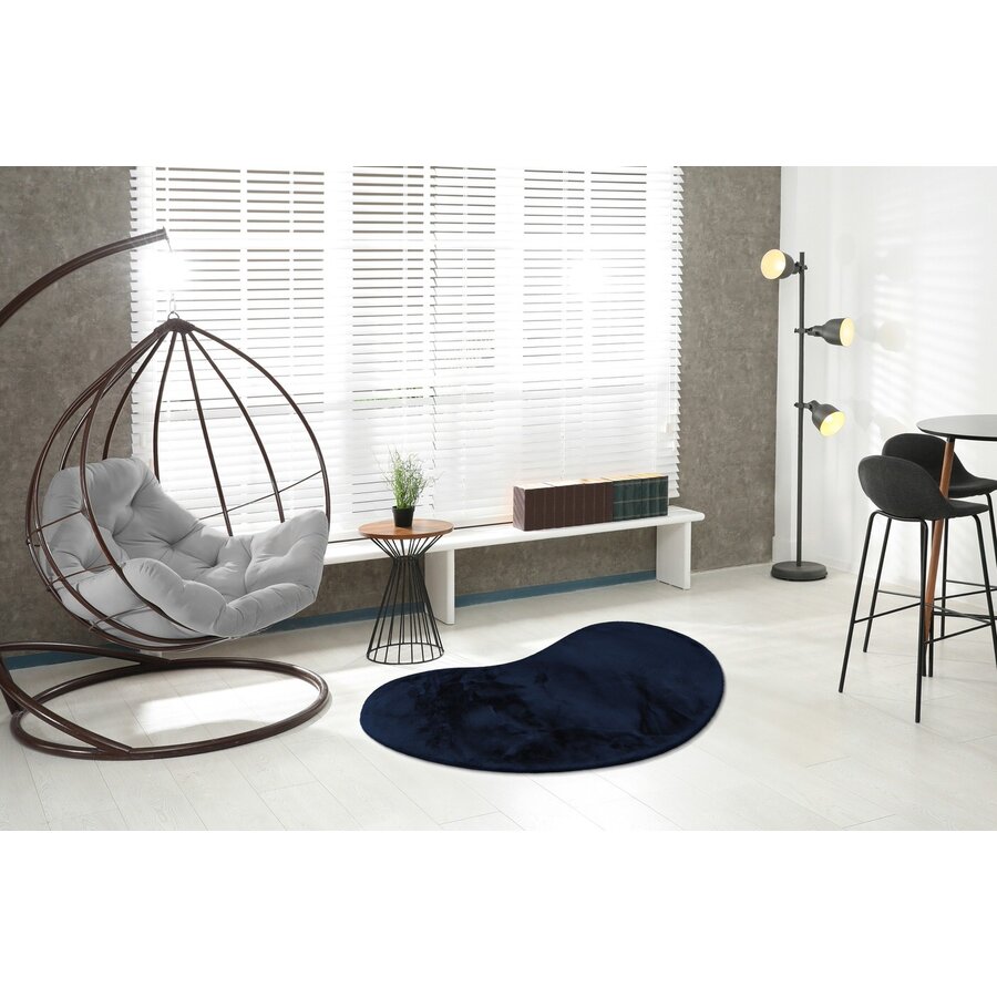 Heaven Organische Vorm Vloerkleed Navy Heaven Organische Vorm Vloerkleed Navy