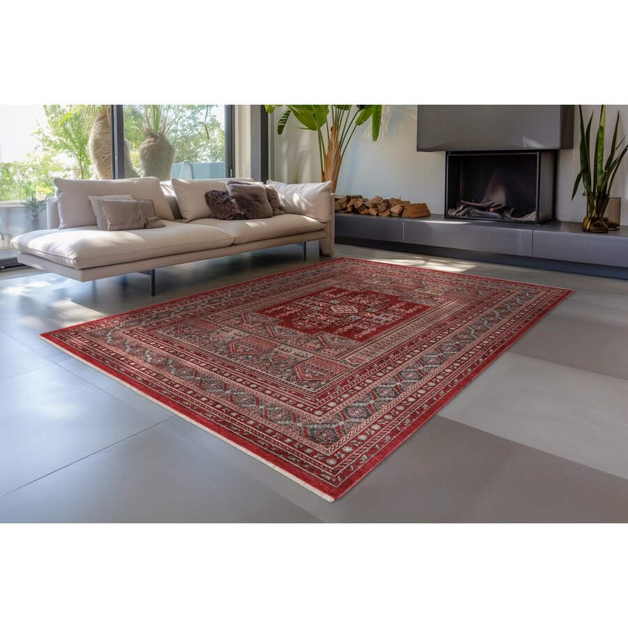 Dakar 120 x 170 cm Vloerkleed Rood 703 Dakar 120 x 170 cm Vloerkleed Rood 703