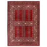 Lalee Dakar 160 x 230 cm Vloerkleed Rood 704 Lalee Dakar 160 x 230 cm Vloerkleed Rood 704
