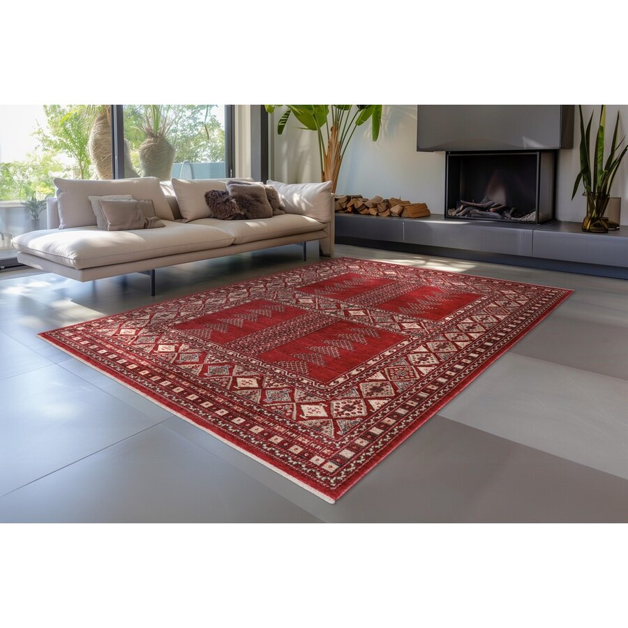 Dakar 160 x 230 cm Vloerkleed Rood 704 Dakar 160 x 230 cm Vloerkleed Rood 704