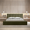 Grace 140 x 200 cm Gestoffeerd Bed Bosgroen